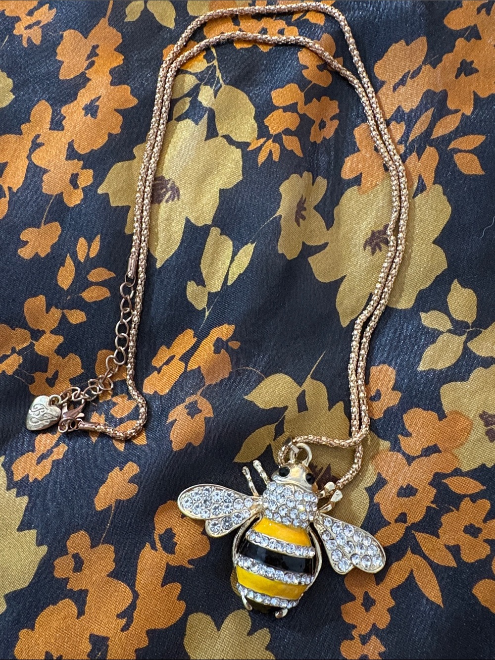 Betsey Johnson Bee Pendant